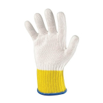Defender 7, Large, White Shell / Yellow Cuff