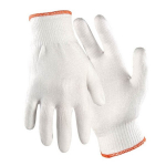 Cut Resistant Liner Glove, Large, White