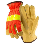 Grain Pigskin Driver Glove, XL