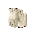 Grain Leather Driver Glove, Large