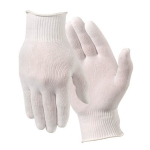 Thermal Glove Liner, White