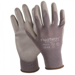 Synthetic Knit Shell with PU Palm Glove, L-Size