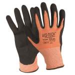 Vis-Tech Glove with Nitrile Palm, Large