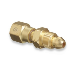 CGA-590 to CGA-580 Nitrogen Regulator Adapter