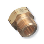3000 PSIG Pressure Gas Outlet Male Brass Nut