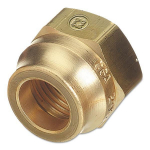 Right Hand Female Brass Flare Tubing Nut