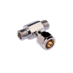 CGA-540 Coupler Tee Female Inlet to 2 Male