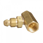 CGA-510 Gas Service Brass Tee Fitting