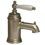 Faucet Lavatory with Porcelain Handle