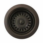 3-1/2" Kitchen Basket Strainer Oil Rubbed Bronze