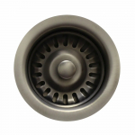 3-1/2" Kitchen Basket Strainer Pewter