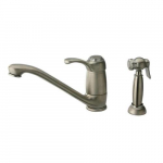 Faucet with Matching Side Spray