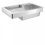 Utility Sink with Drainboard 33"