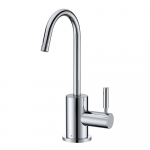 Faucet with Gooseneck Swivel Spout, Chrome