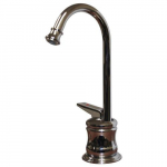 Hot Water Faucet with Gooseneck Spout