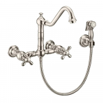 Faucet Wall Mount w/ Traditional Spout