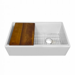 Kitchen Sink Walnut Wood Cutting Board Grid 30"