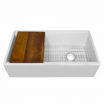 Kitchen Sink Walnut Wood Cutting Board Grid 36"