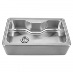 Brushed SS Single Bowl Drop-in Sink