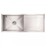 Brushed SS Commercial Single Bowl Sink, 39"