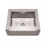 Brushed SS Commercial Single Bowl Sink, 30"