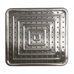 Shower Head Square with/ Decorative Face