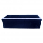 30" Reversible Fireclay Kitchen Sink, Blue