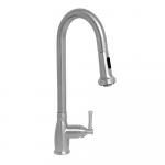 Faucet, Brushed Stainless Steel