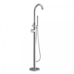 41" Tub Filler with Hand Held Shower Spray