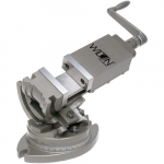 3-Axis Precision Tilting Vise, 4" Jaw Width