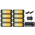 Tactical 24 Series LED Strobe Lights, White/Amber