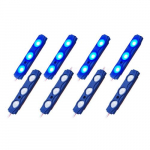 8 LED Rock Light Pods Truck Bed Lighting, Blue