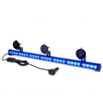 7 Series 31" LED Strobe Light Bar, White/Blue