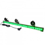 8 Series 35" LED Strobe Light Bar, Green