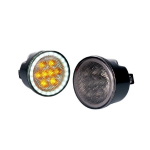 LED Amber Turn Signal Light with Halo DRL