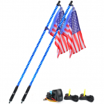 Twister Series LED Flag, Blue, Pc2
