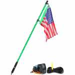 Twister Series LED Flag, Green, Pc1