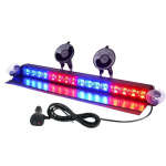 Cadet Series 16" LED Strobe Lights, Red/Blue