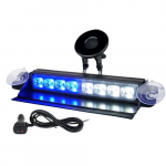 Cadet Series 8" LED Strobe Lights, White/Blue
