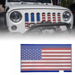 Mesh Insert with USA Flag