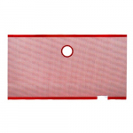 Red Stainless Steel Mesh Insert with Hood Lock Hole