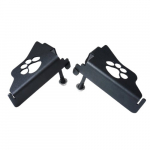 Front Foot Pegs with Paw Print