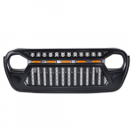 Gladiator Grille with Amber LED Running Lights