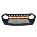 Gladiator Mesh Grille with Amber LED Running Lights
