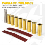 Replacement Door Hinge Bushing Set with Removal Tool